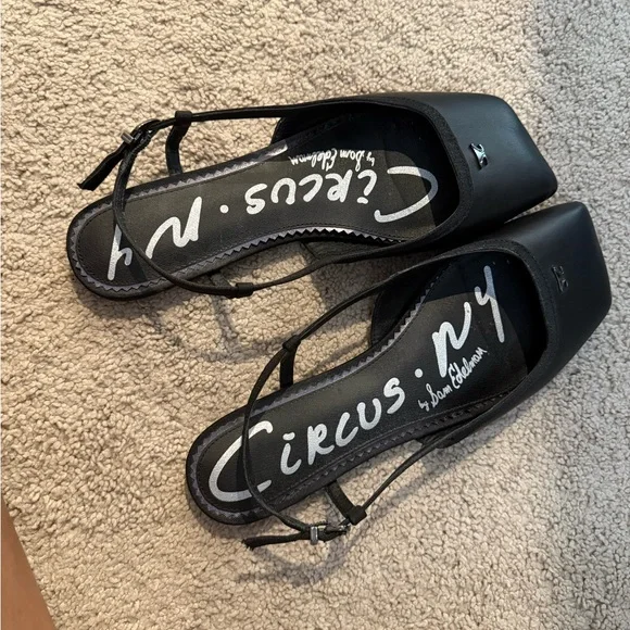 Sam Edelman Square Slingbacks - Picture 2 of 6